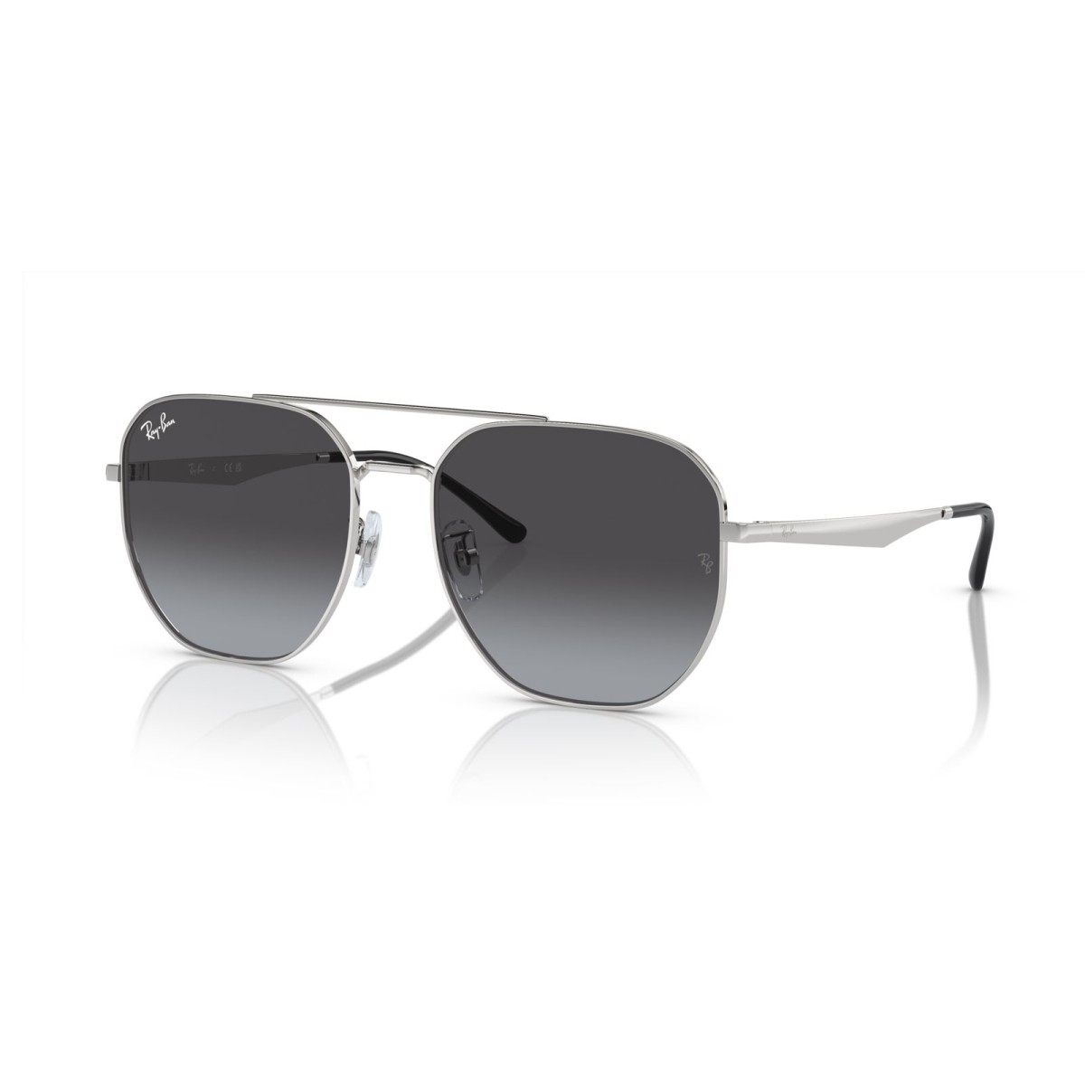 Ray Ban RB3724D 0038G Silver Sunglasses