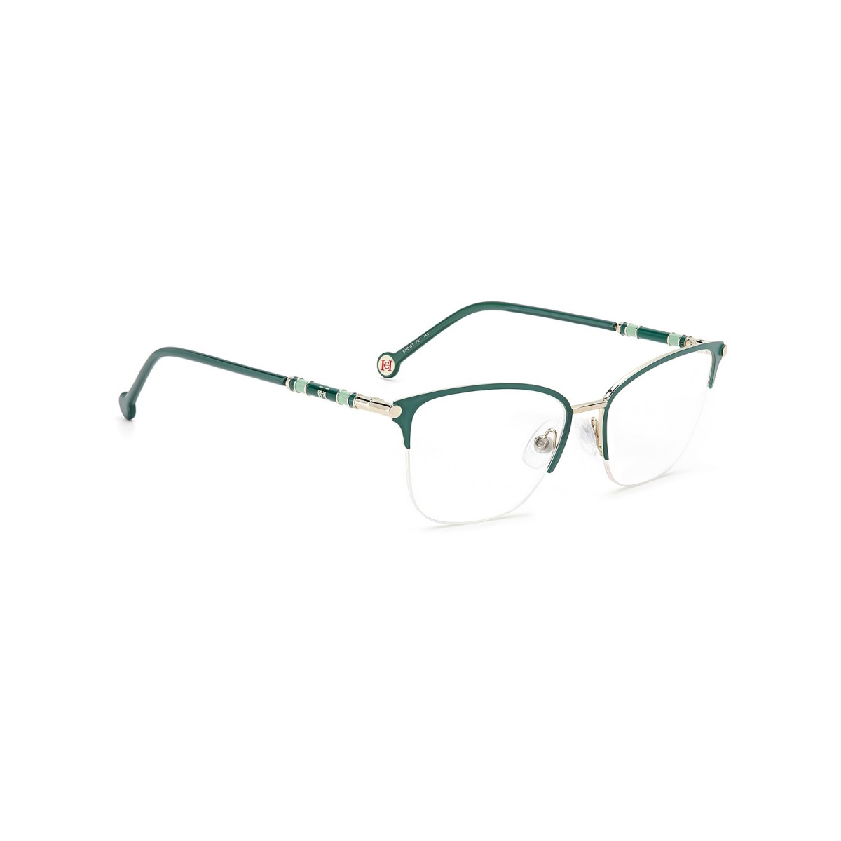 Carolina Herrera Eyeglasses CH0033 PEF | Green Frames CH0033