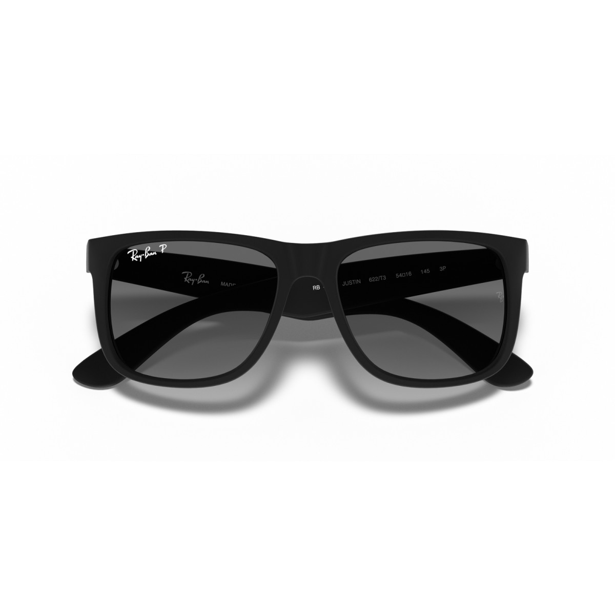 Ray Ban Justin RB4165 622T3 | Black Sunglasses | Vytria Eyewear
