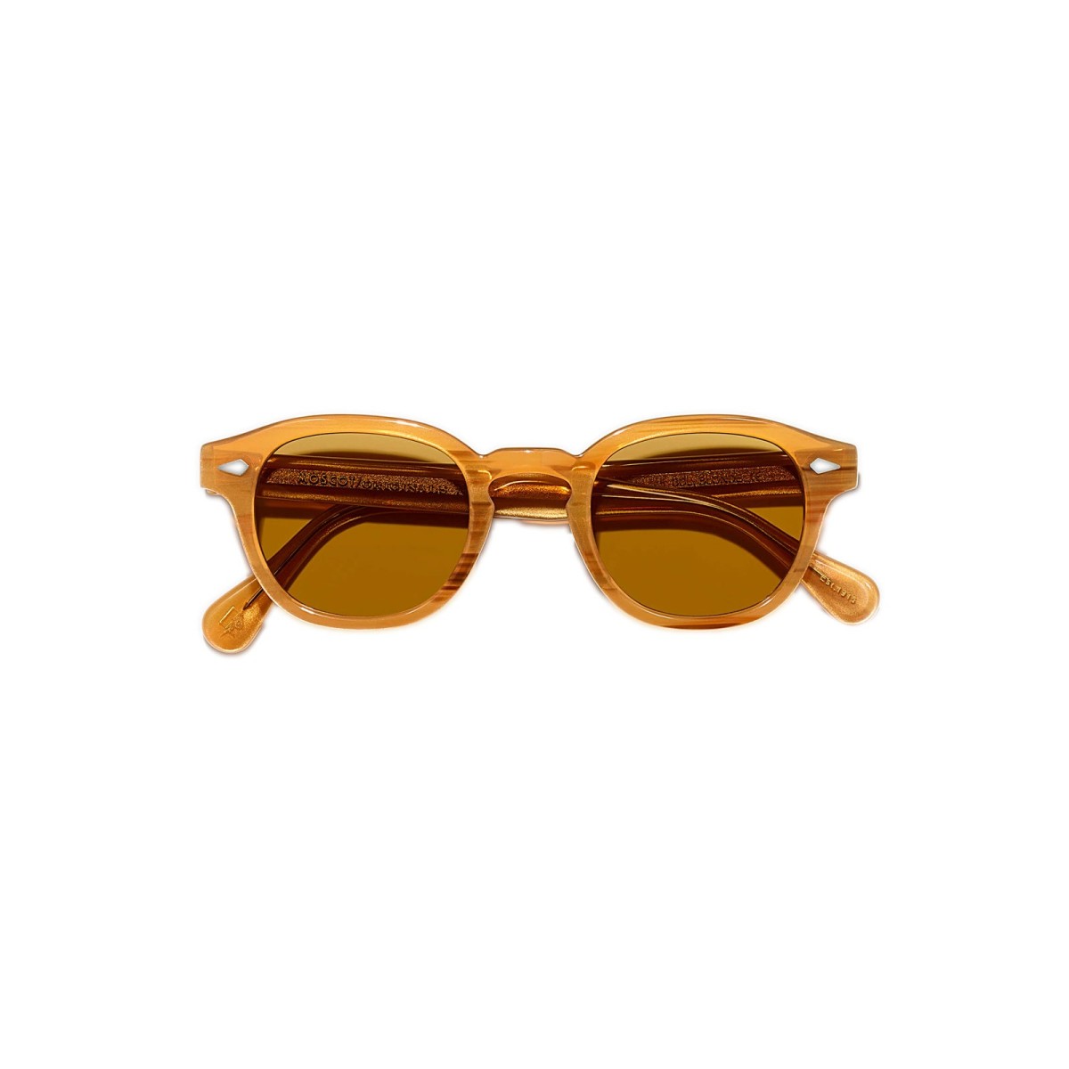 Moscot Lemtosh Base2 Blonde Amber| Round Sunglasses | Vytria Eyewear