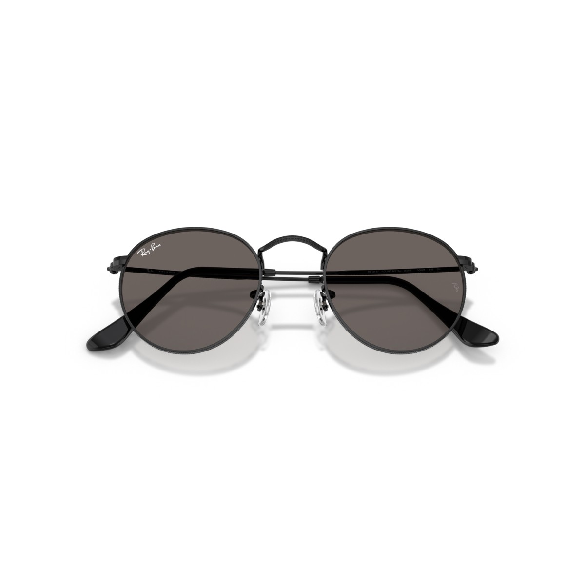 RAY BAN ROUND METAL RB3447 002B1 | Sunglasses | Vytria Eyewear