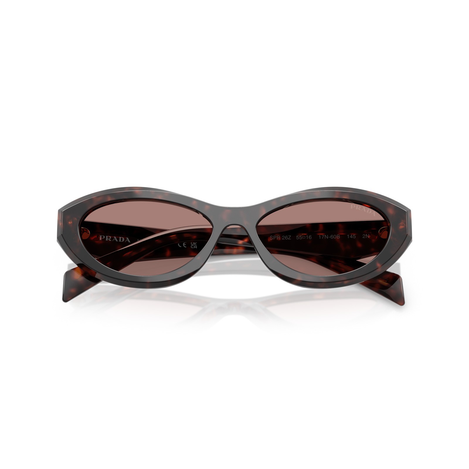 Prada PR 26ZS 17N60B | Oval Sunglasses | Vytria Eyewear