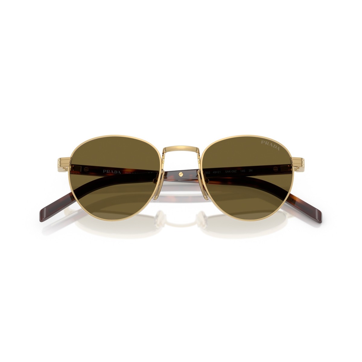 Prada PR B52S 5AK09Z | Round Sunglasses | Vytria Eyewear