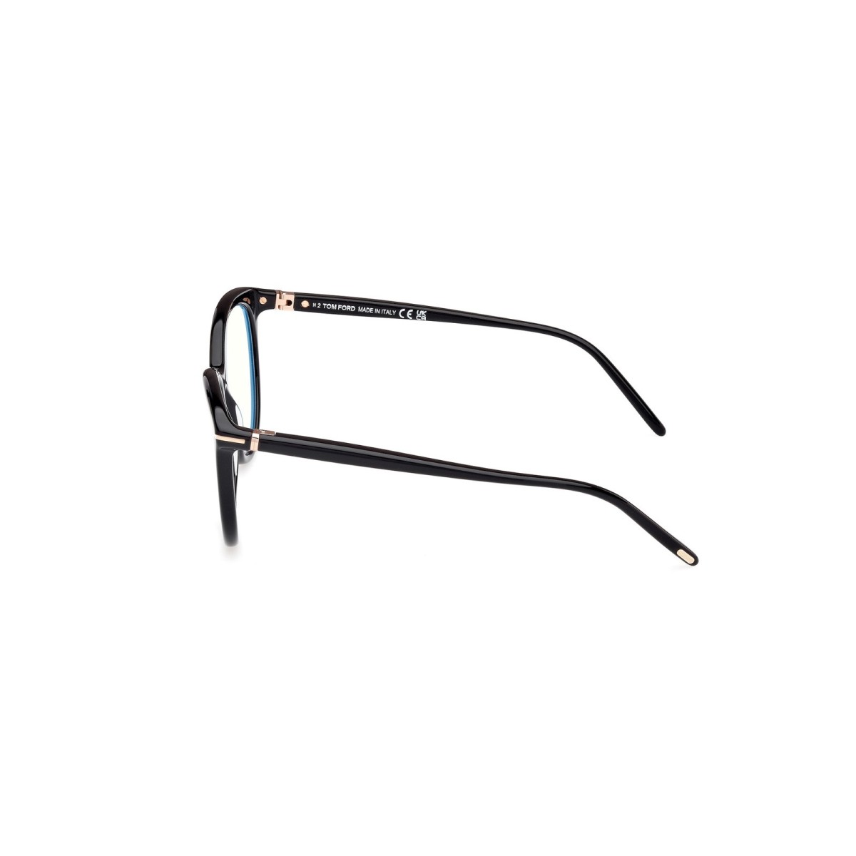 Tom Ford FT5990B 001 | Round Optical Frames | Vytria Eyewear