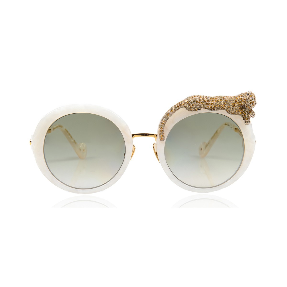 ANNA-KARIN KARLSSON ROSE ET LA ROUE CRYSTAL PEARL SUN | Gafas de sol | Vytria Eyewear