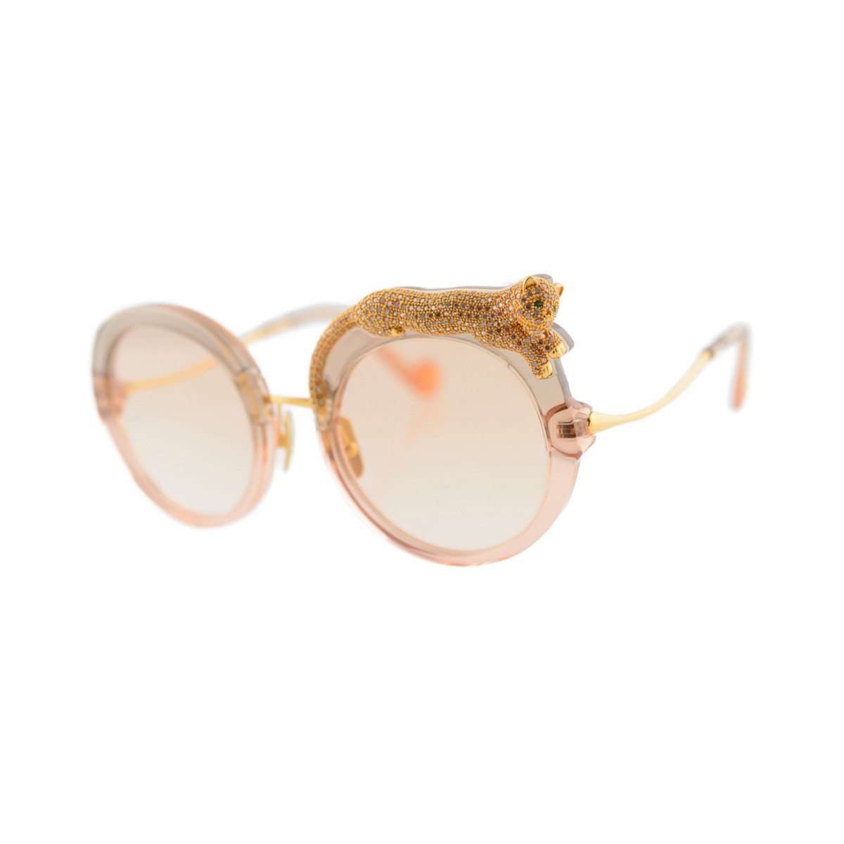 ANNA-KARIN KARLSSON ROSE ET LA ROUE TOBACCO SUN | Gafas de sol | Vytria Eyewear