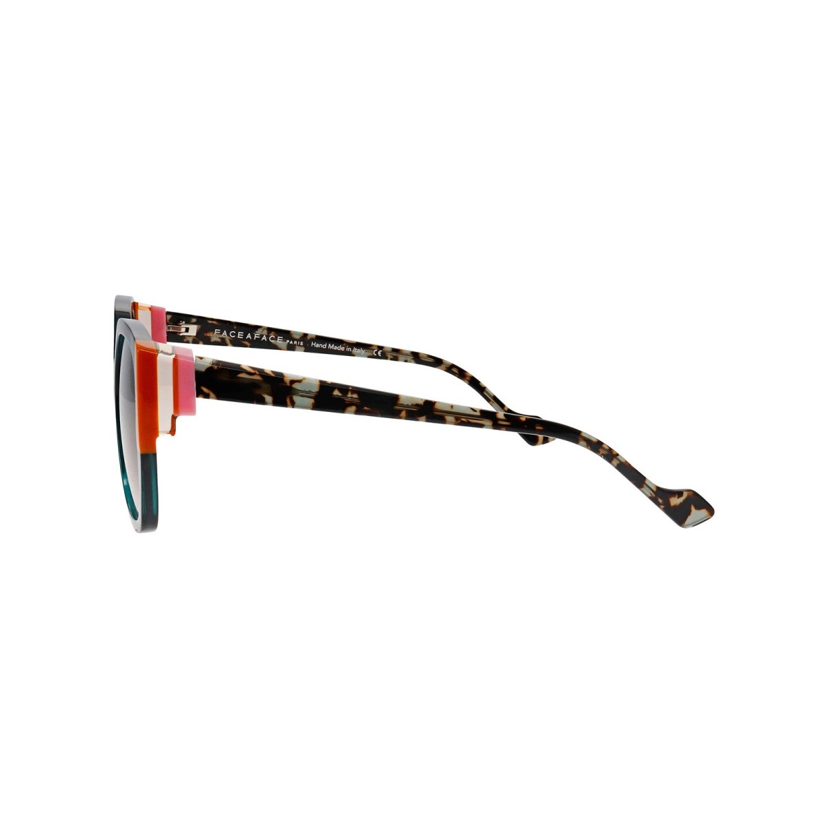 Face À Face Sunset Sunglasses Green | Vytria Eyewear