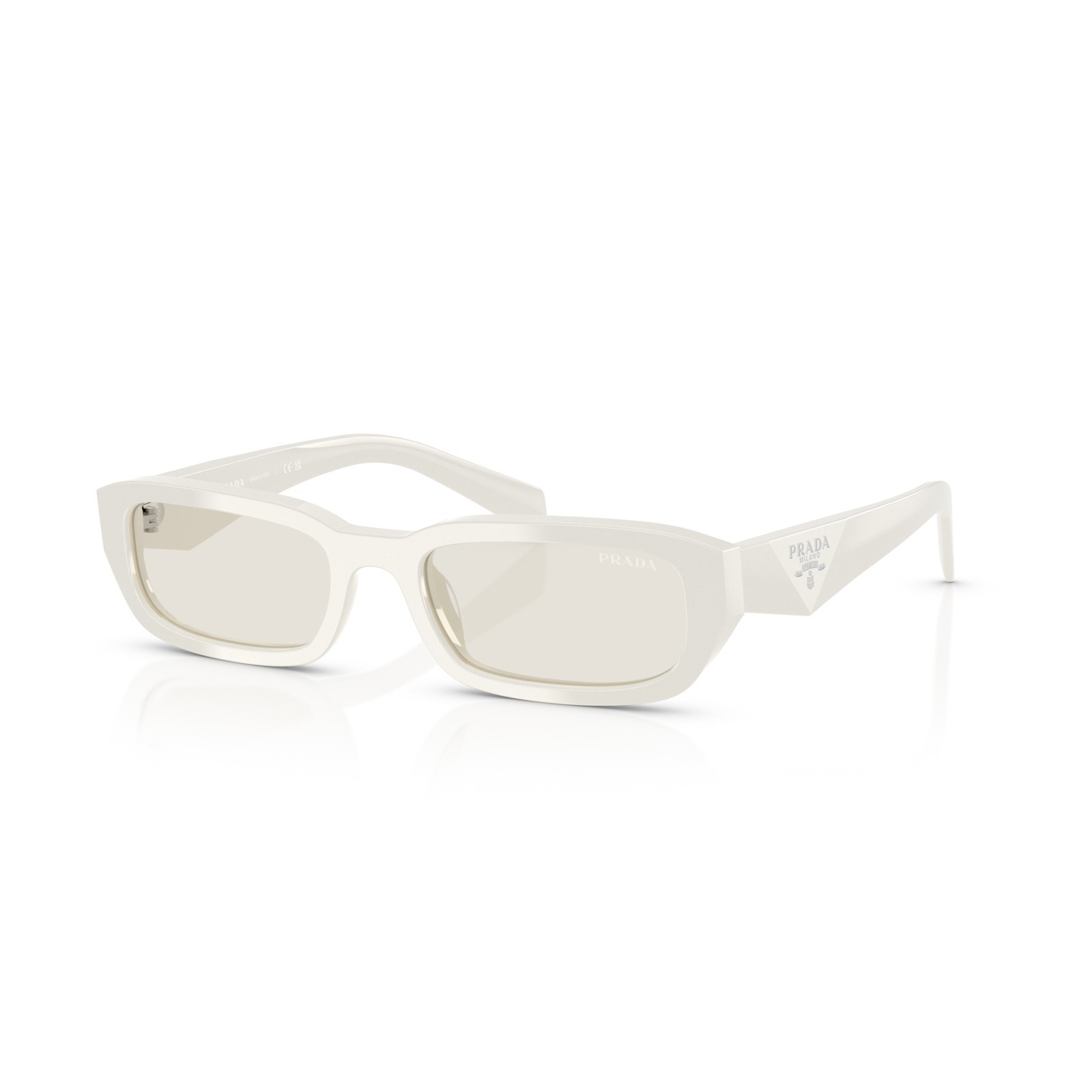 Prada PR B06S 26A40I | Round Sunglasses | Vytria Eyewear