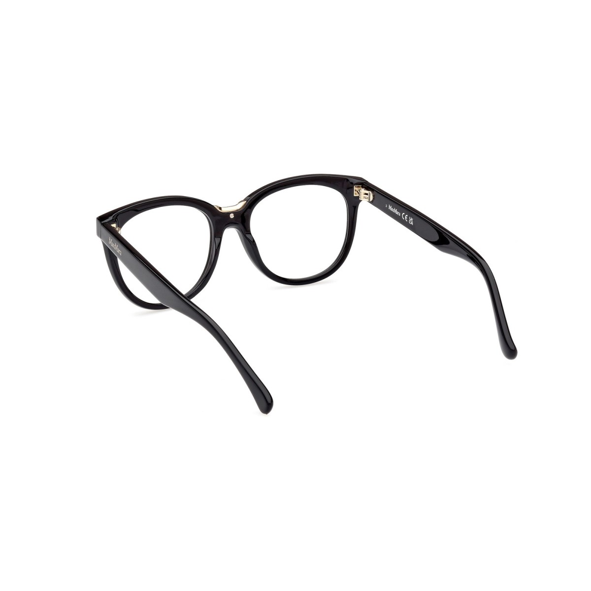 Max Mara Eyeglasses MM5110 | Black Oval Frames