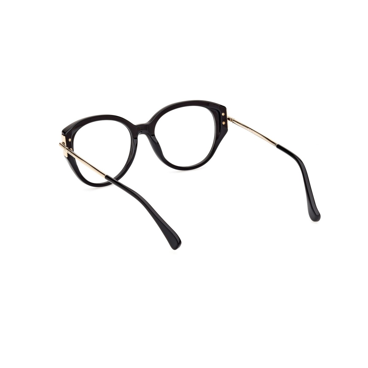 Max Mara Eyeglasses MM5116 | Black Oval Frames