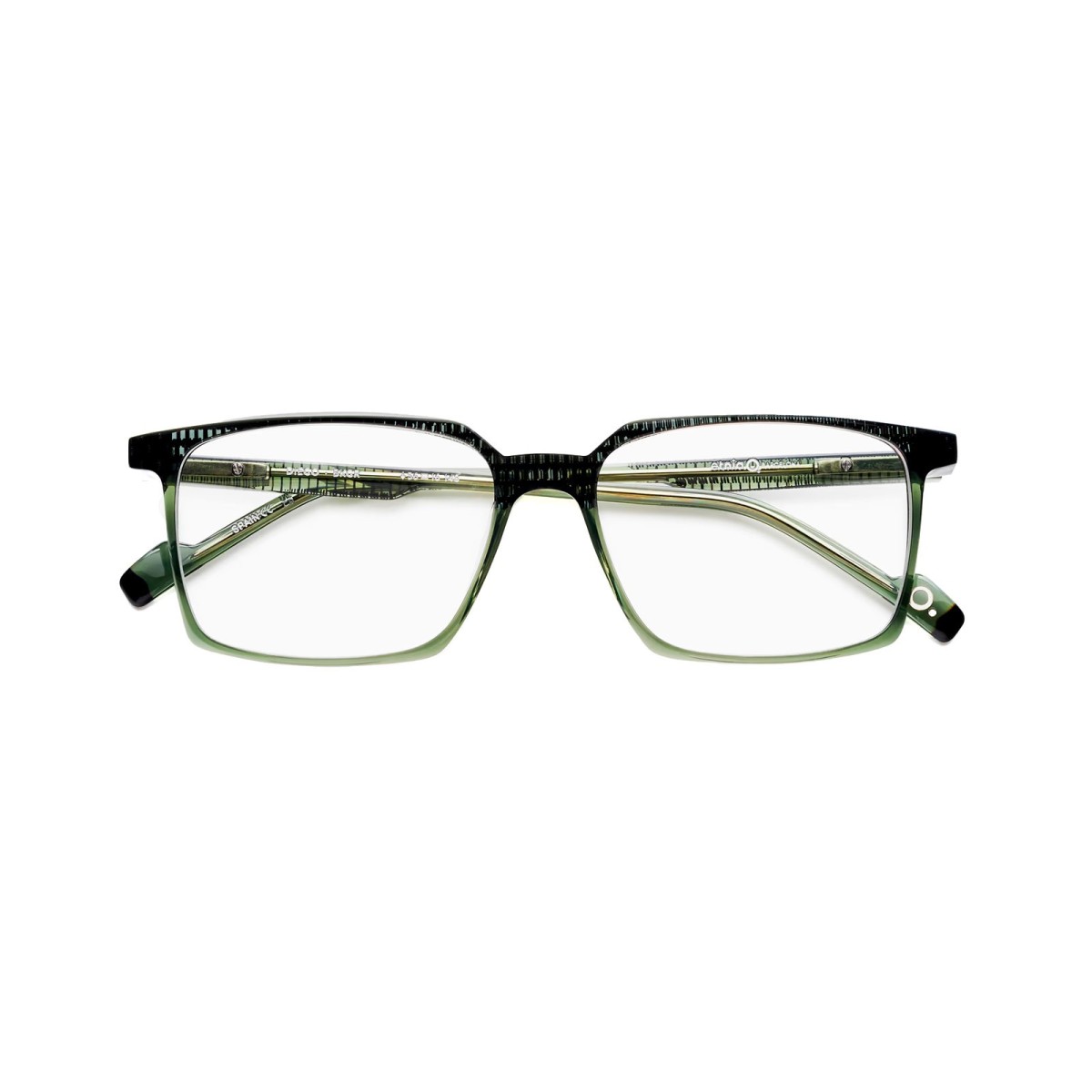 Etnia Barcelona Diego Black Green Frames | Vytria Eyewear