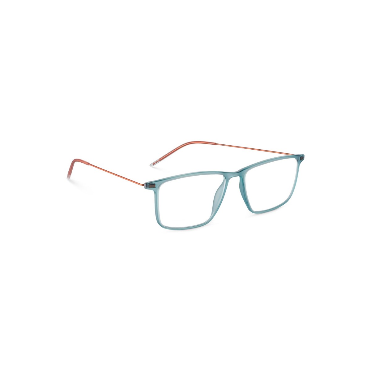 Lool Rom Petrolium Orange | Square Eyeglasses | Vytria Eyewear
