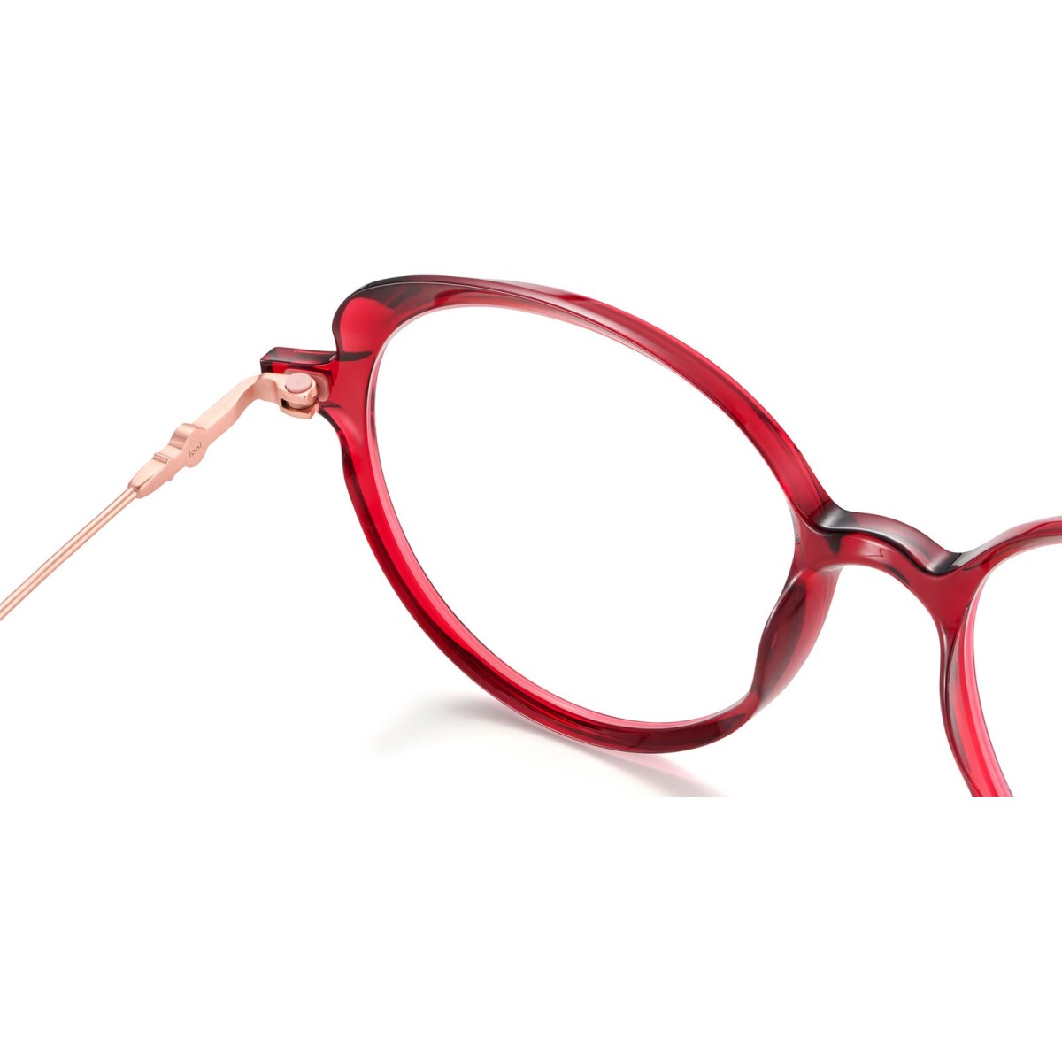 Lool Capella Bordeaux | Monturas Redondas | Vytria Eyewear