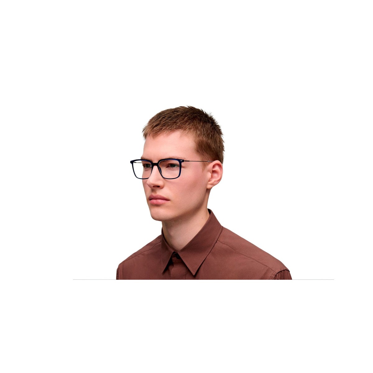 Lool Castor Dark Blue Grey | Square Optical Frames | Vytria