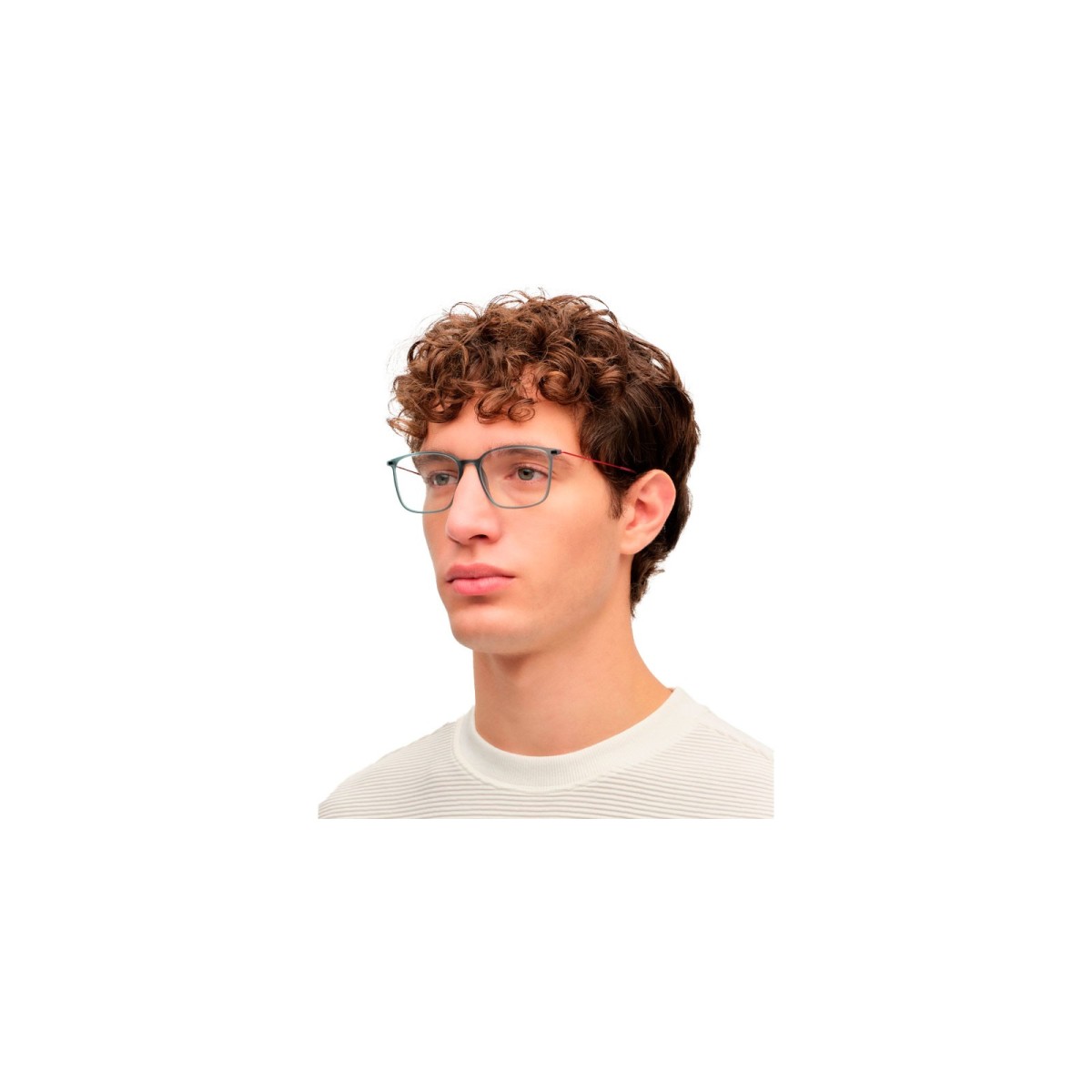 Lool Switch Petrolium Red | Square Optical Frames | Vytria