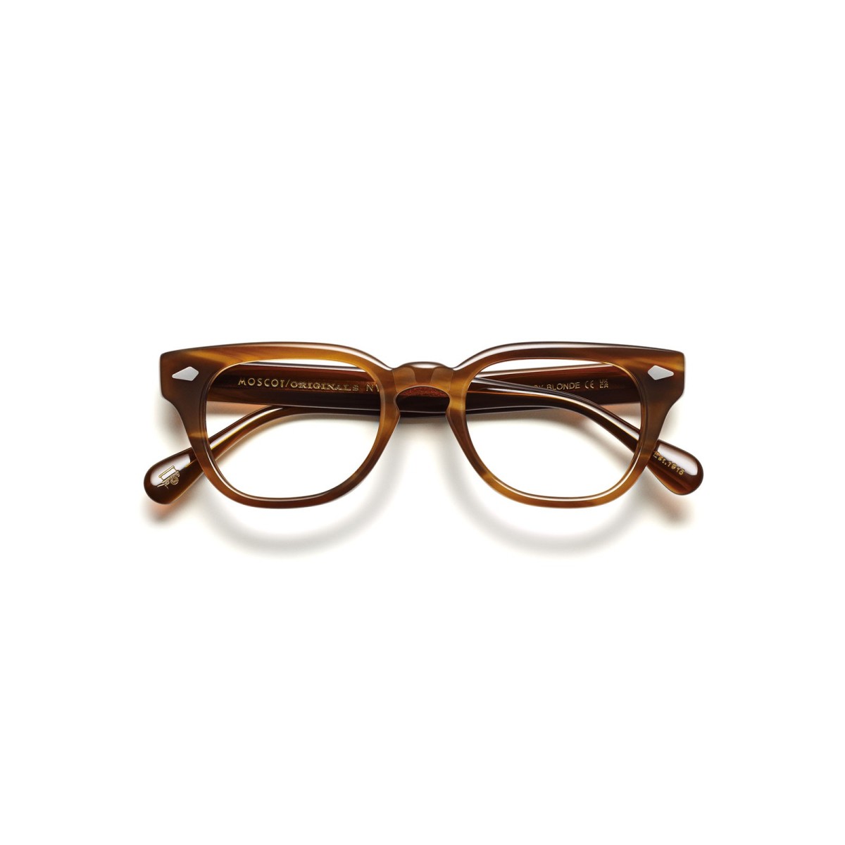 Moscot Hazen Dark Blonde Optical