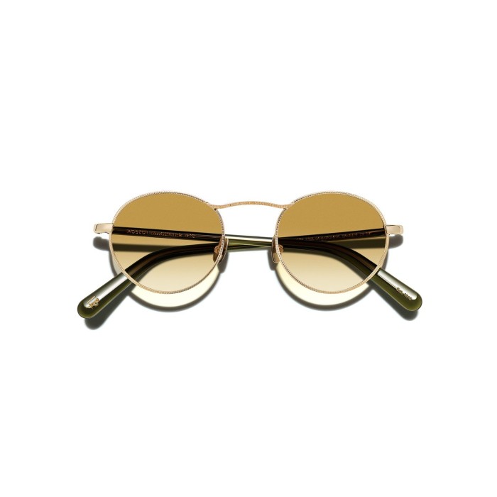 Sunglasses Moscot Kanaka Gold Dark Green