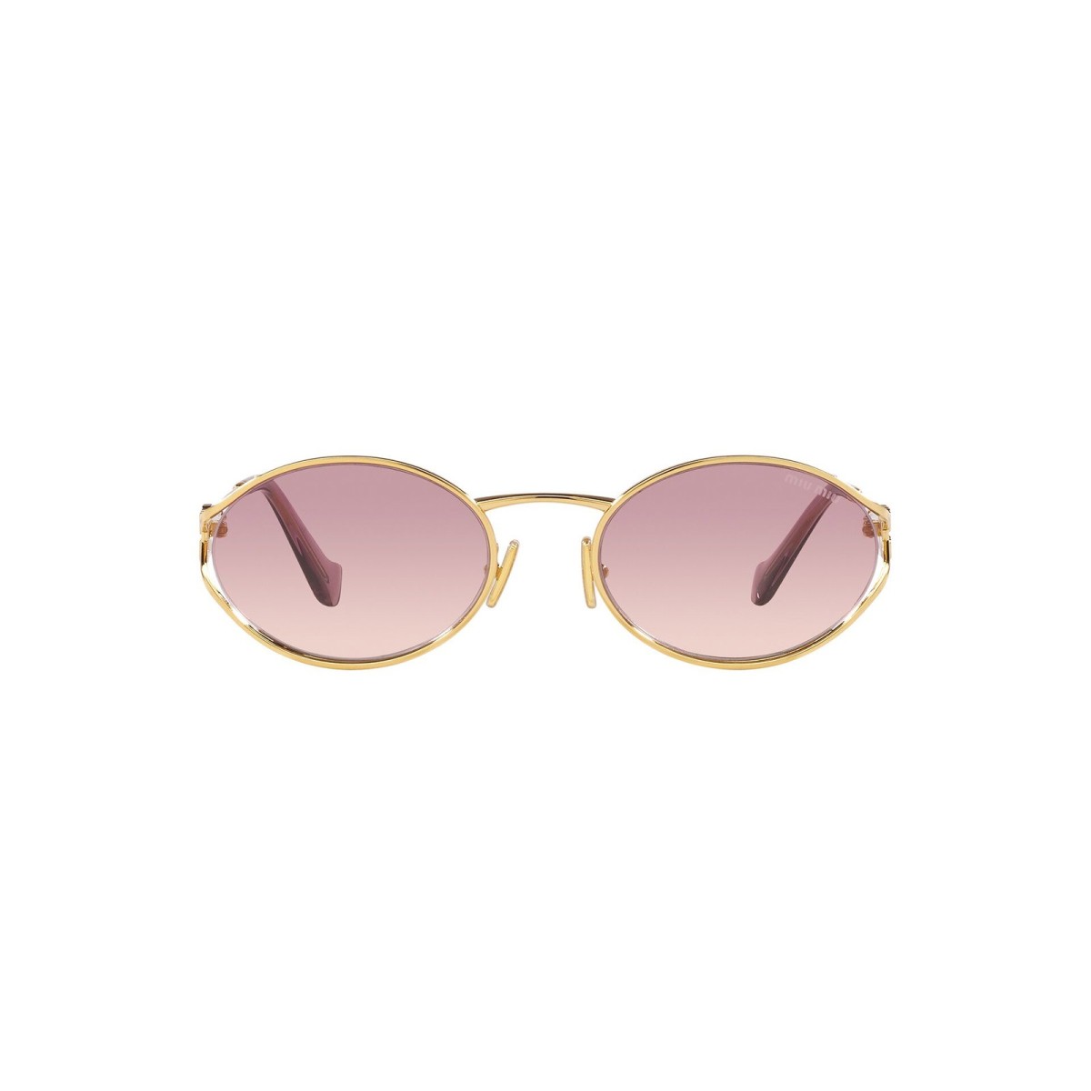 Miu Miu Sunglasses MU 52YS Gold | Vytria Eyewear