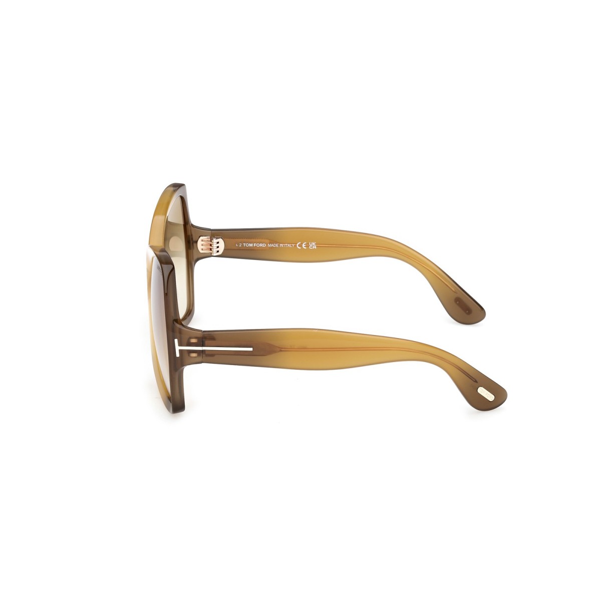 Tom Ford Jerry FT1222 41F Butterfly Sunglasses – Yellow/Brown Tom Ford Jerry Sunglasses FT1222 52F Dark Havana - eye-oo.com main image 4