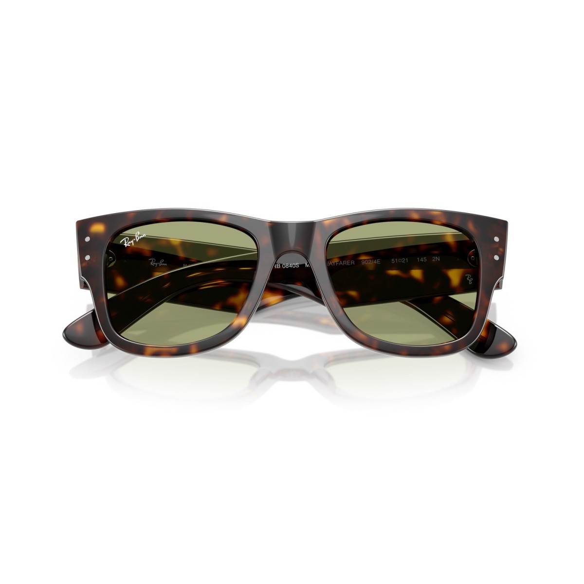 Ray Ban Mega Wayfarer RB0840S 9024E | Sunglasses | Vytria