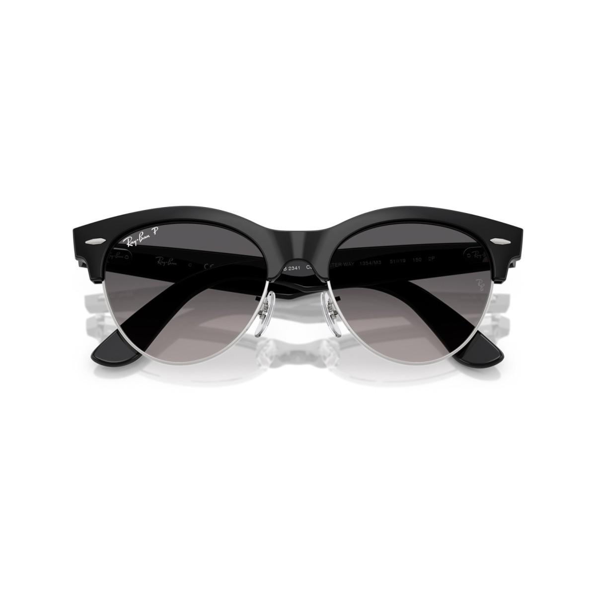 Ray Ban Clubmaster Way RB2341 1354M3 | Polarized Sunglasses