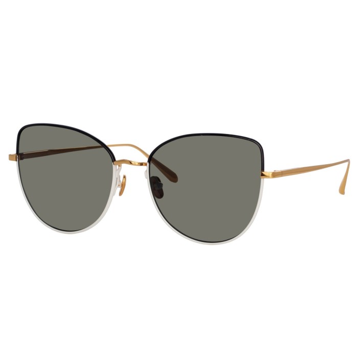 Linda Farrow Eloise Sunglasses Cat Eye