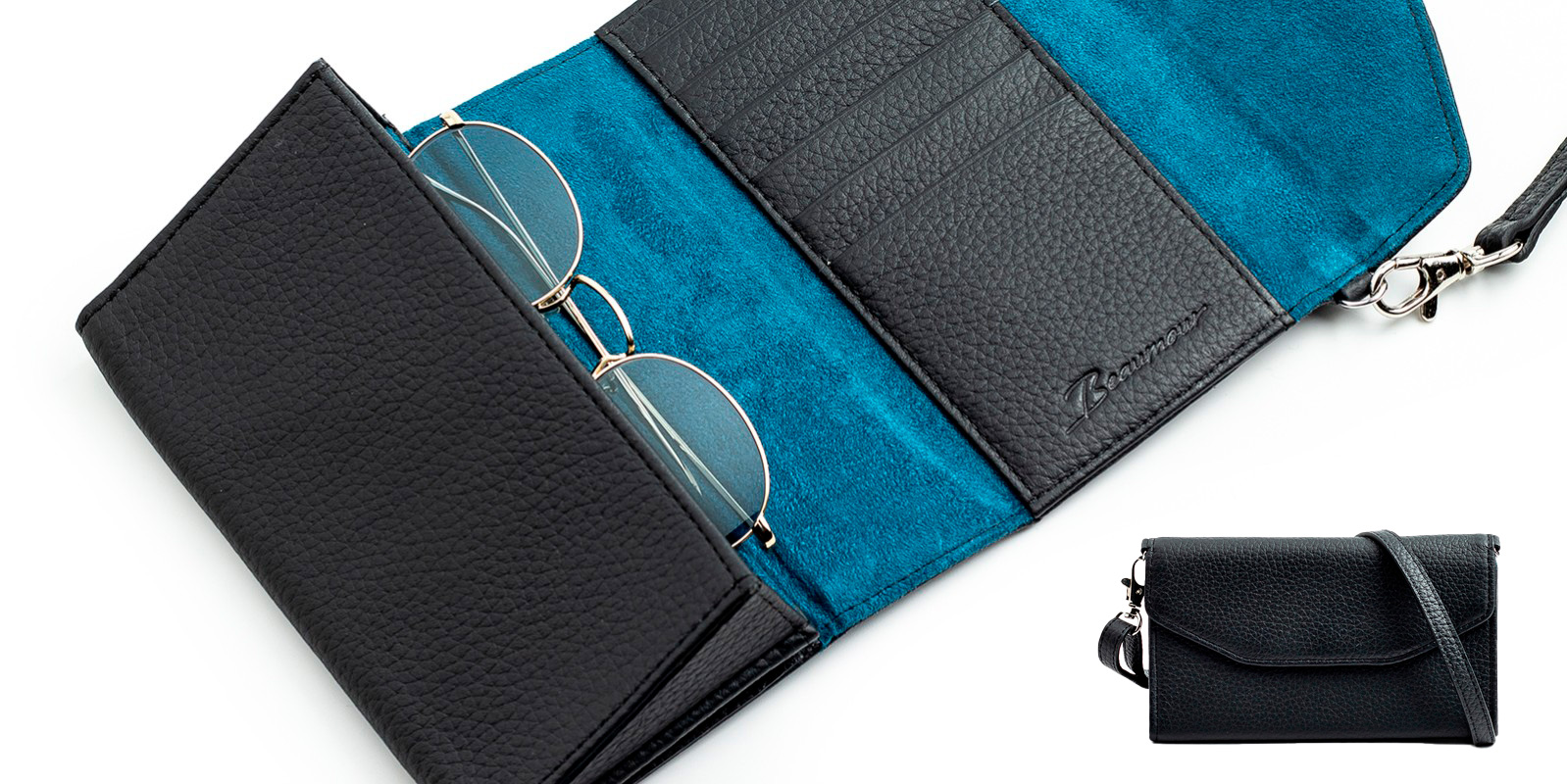 rebajas - rebajas de invierno 2025 - accesorios - bandolera negra beaumour en rebajas en vytria.com 